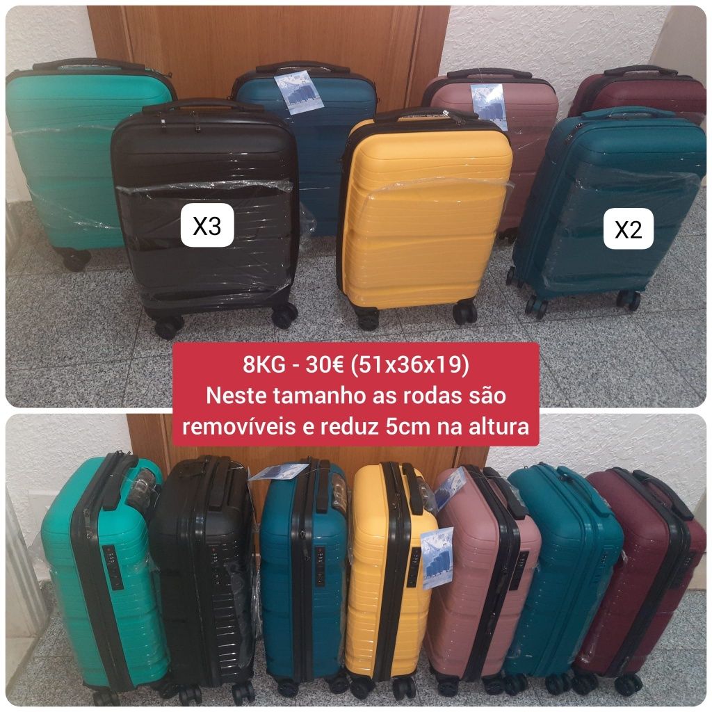 Malas NOVAS de viagem