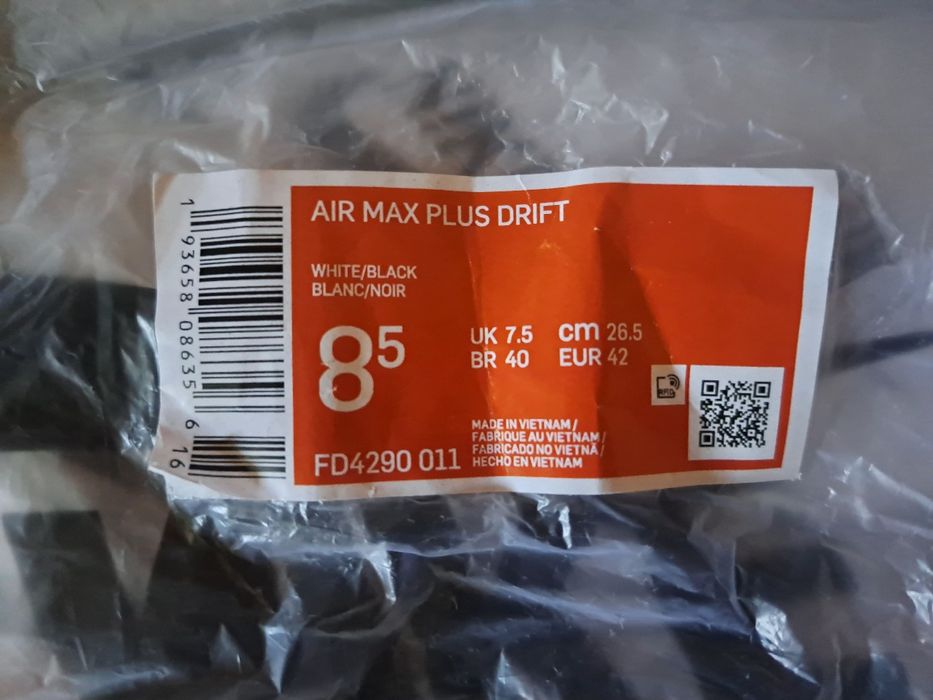 Кросівки чоловічі Air Max TN Plus Drift Red/Black