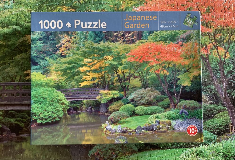 Puzzle NN 1000. Japoński ogród