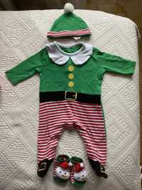 Костюм ельфа новорічний костюм для немовля