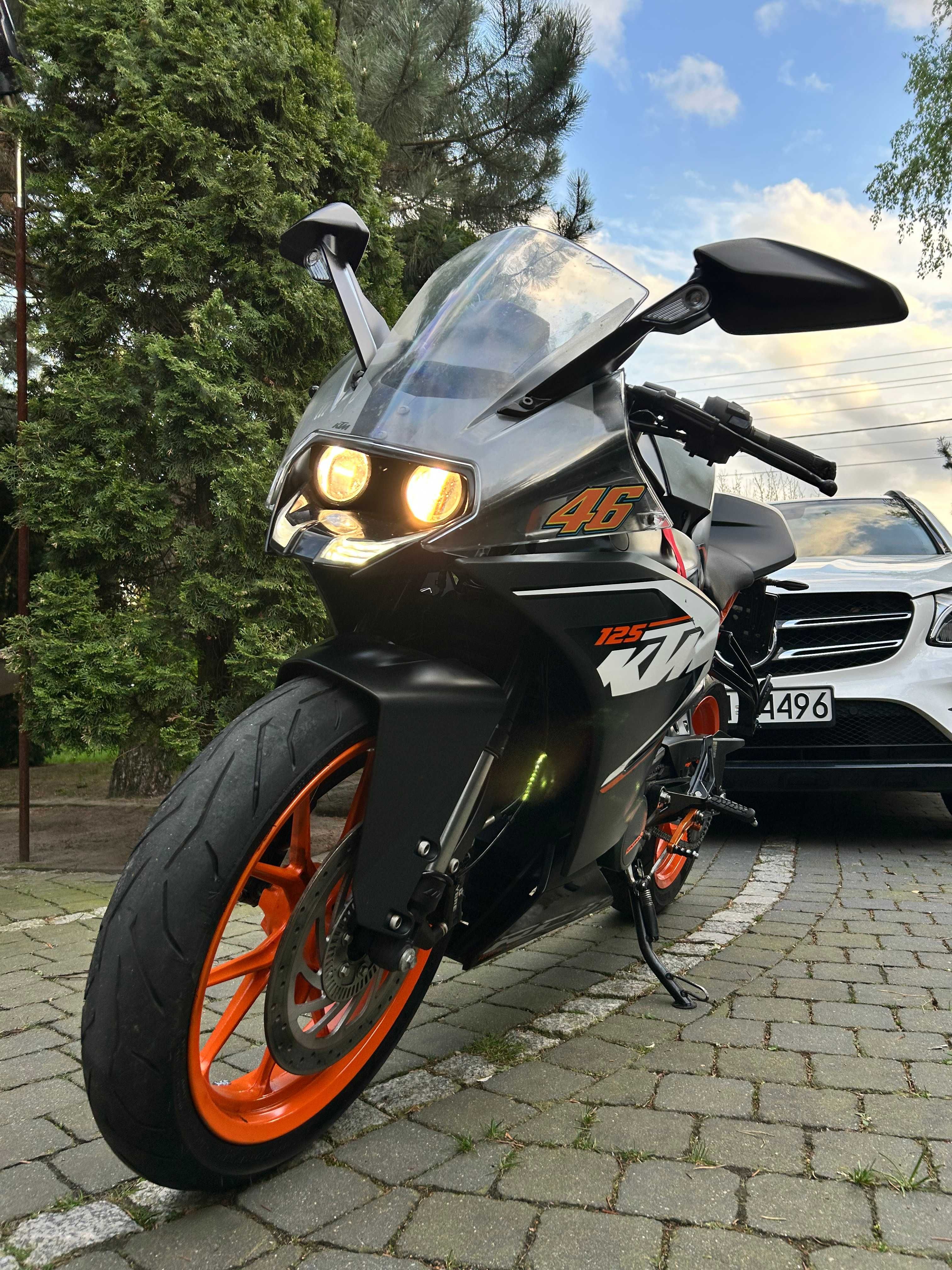 KTM RC125 rc 125 zarejestrowany 2015 r A2 B