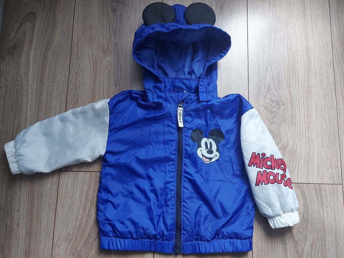 Kurtka H&M Mickey 74/Jak Nowa!Wiosna