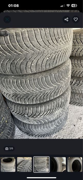 Opony wielosezonowe Audi A6/A4 Michelin Alpin 225/55R17