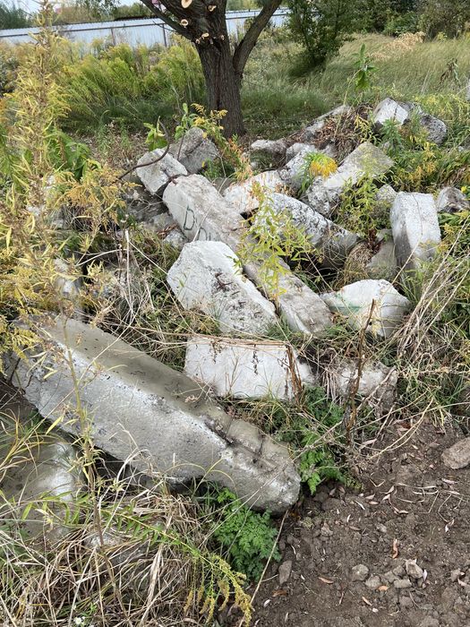 Віддам бетонні блоки безкоштовно