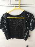 Bolero vinted lantejoulas