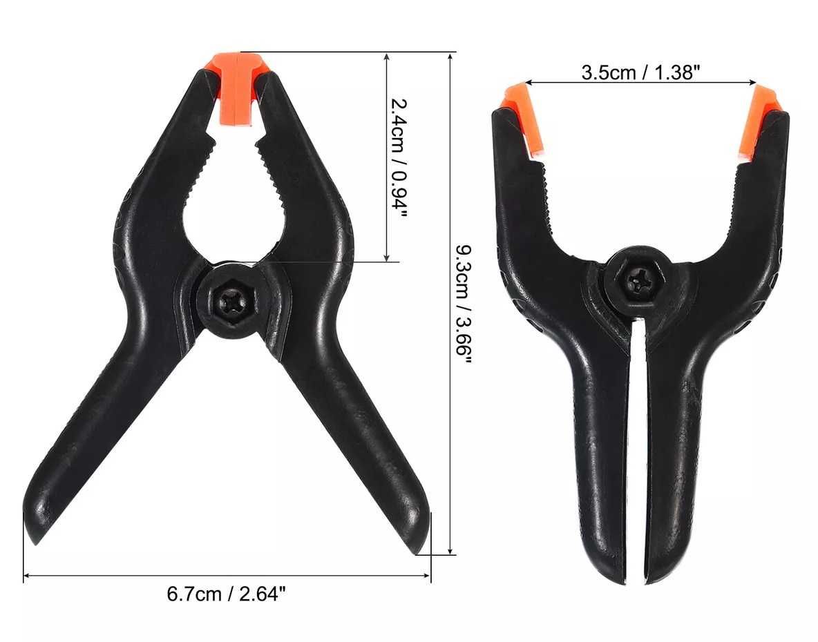 Ferramenta Grampos de mola - 2 unidades / 93mm comprimento