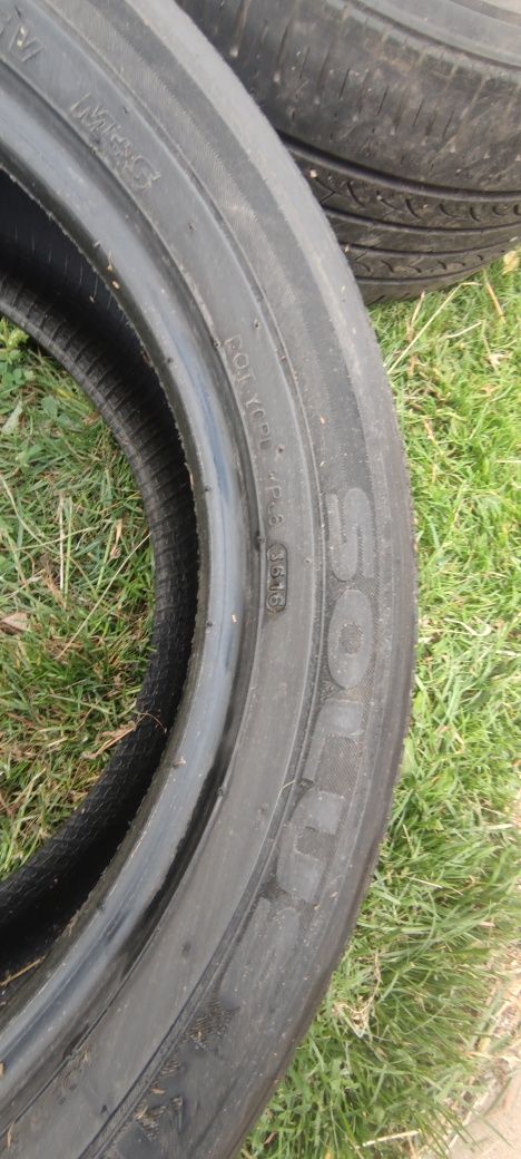 Резина літня r17 215/55 Kumho solus