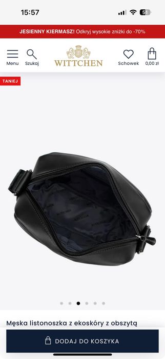 Чоловіча сумка Wittchen мужская сумка