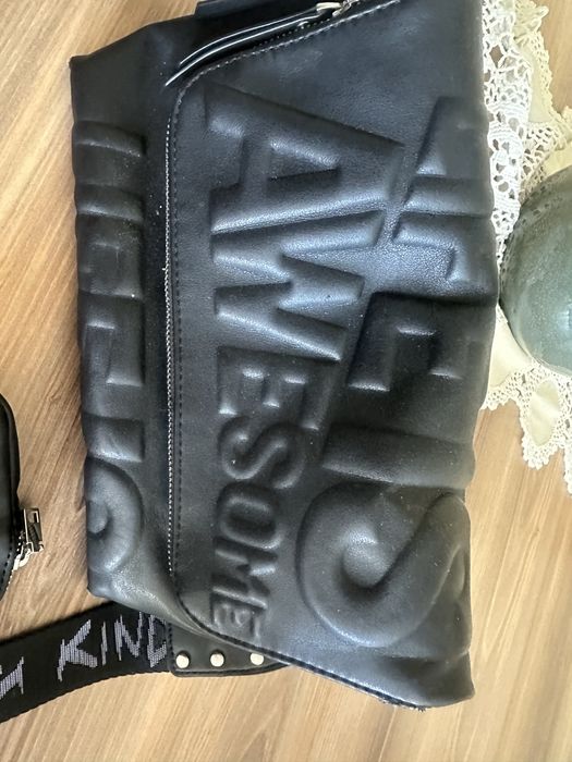 Bolsa desigual preta