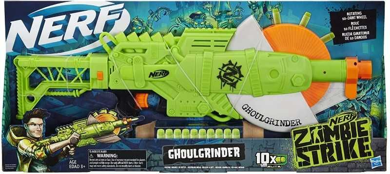 Nerf Ghoulgrinder Бластер зомби страйк E6184 Zombie strike blaster