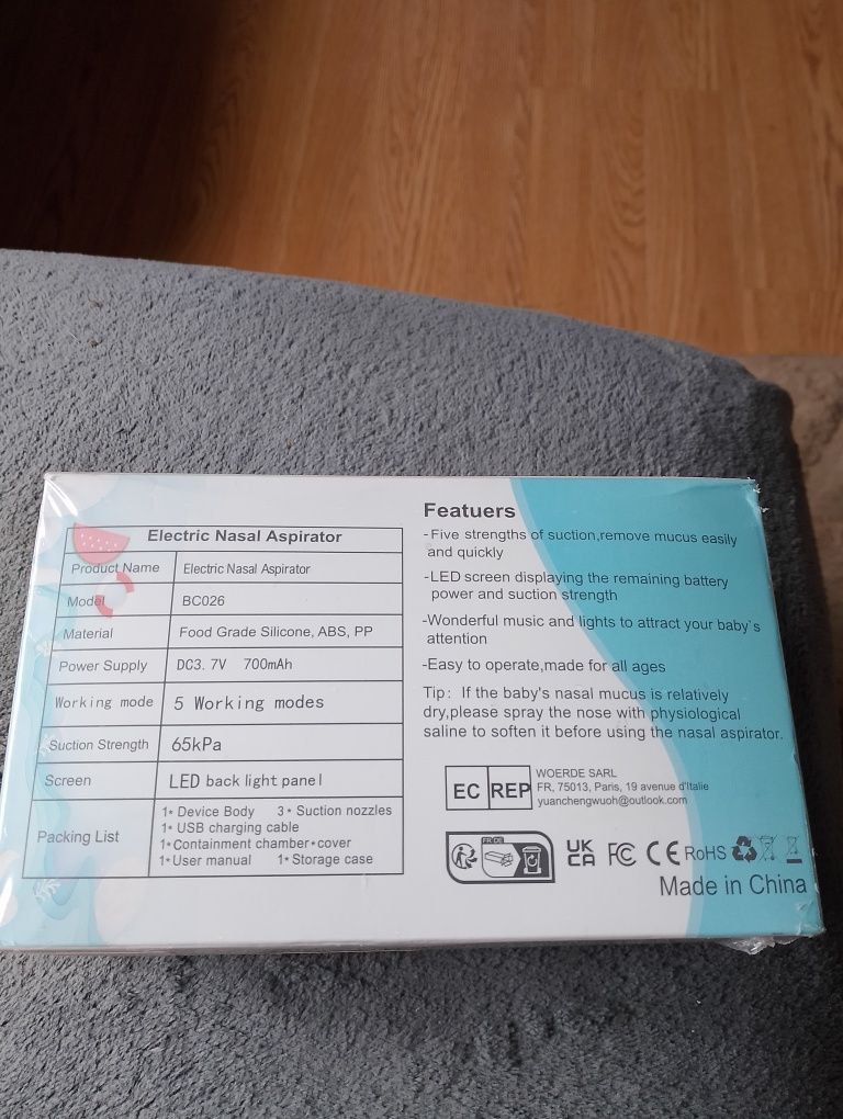 Aspirator dla dziecka