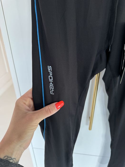 Spokey legginsy do biegania odblaski nowe L