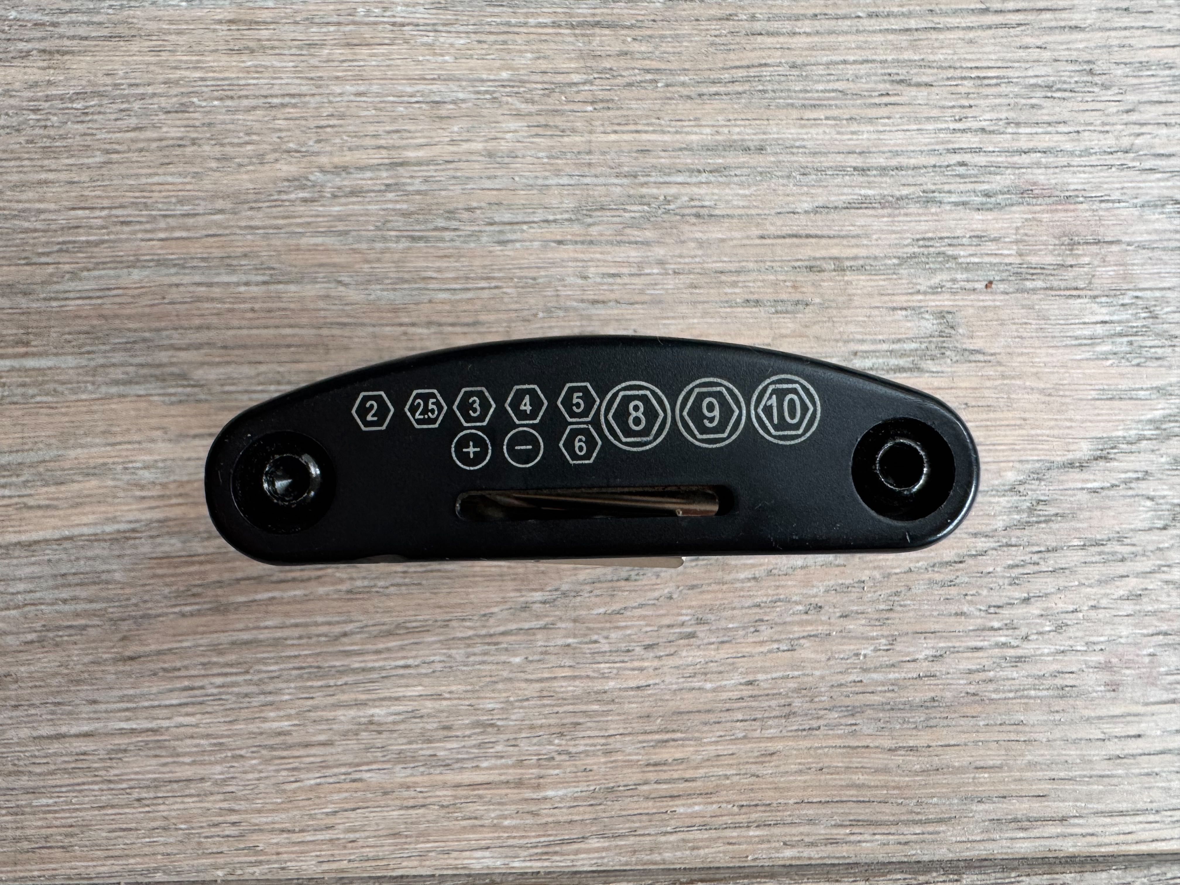 Wielofunkcyjne narzędzie rowerowe RockBros 16w1 - Multitool do roweru