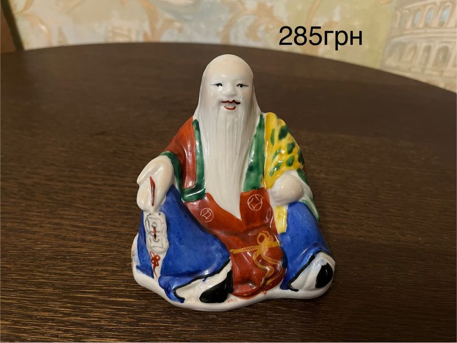 Статуэтки,фигурки Китайские мудрецы.Нэцкэ,Хотей,Три звездных старца