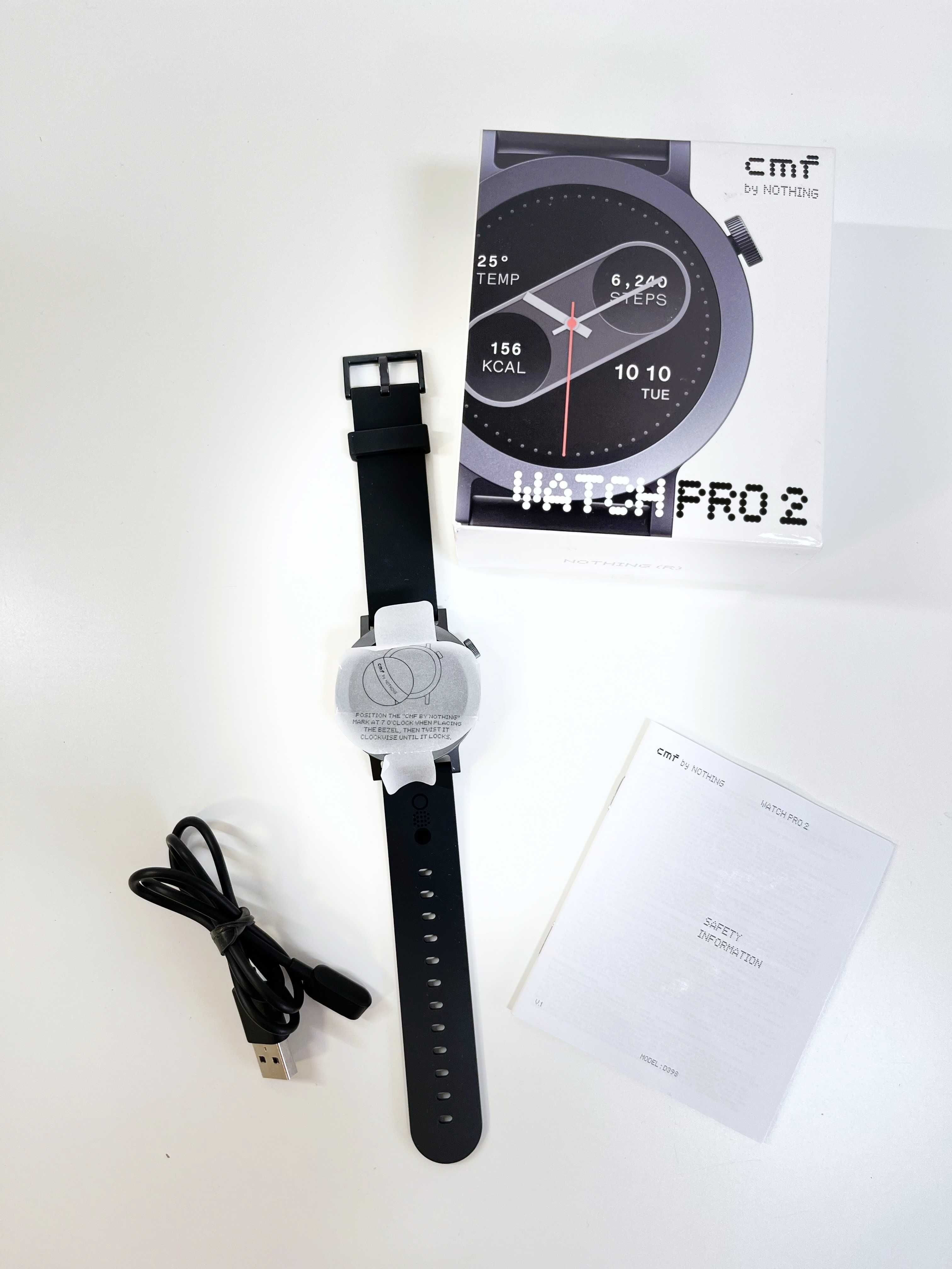 Smartwatch CMF by Nothing Watch Pro 2 Dark Grey Bluetooth GPS