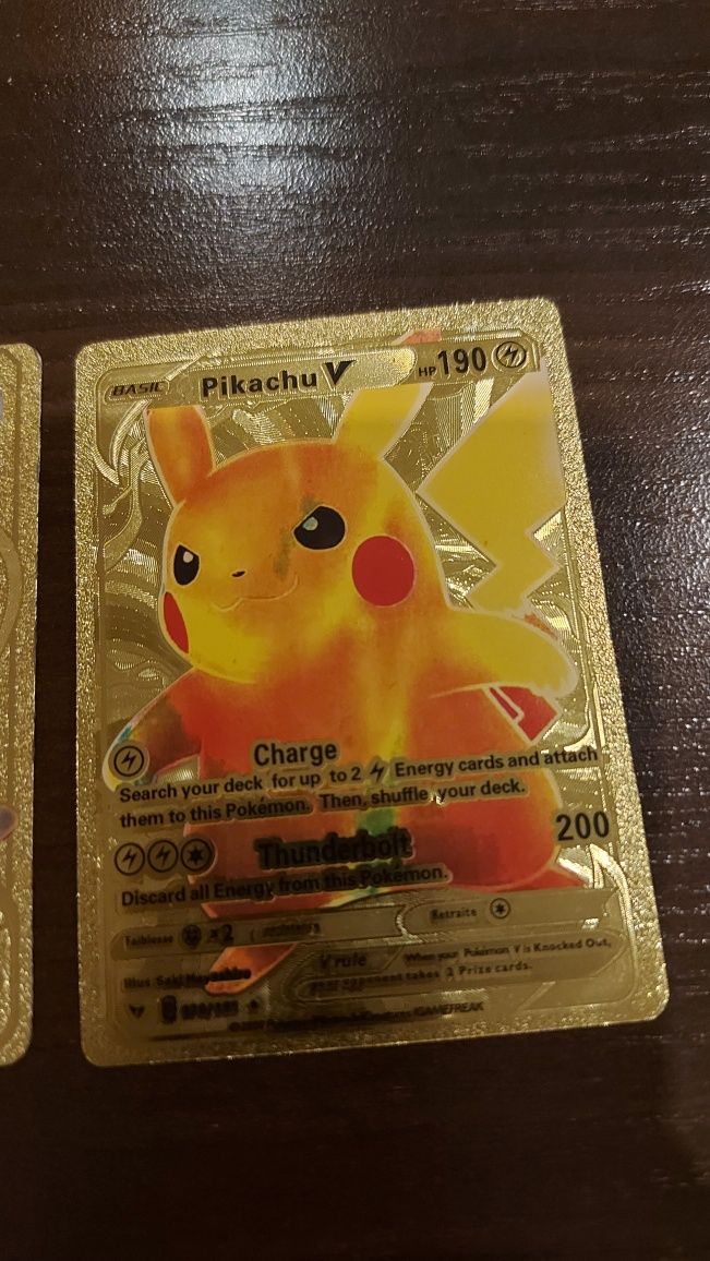 Karty Pokemon Pikachu