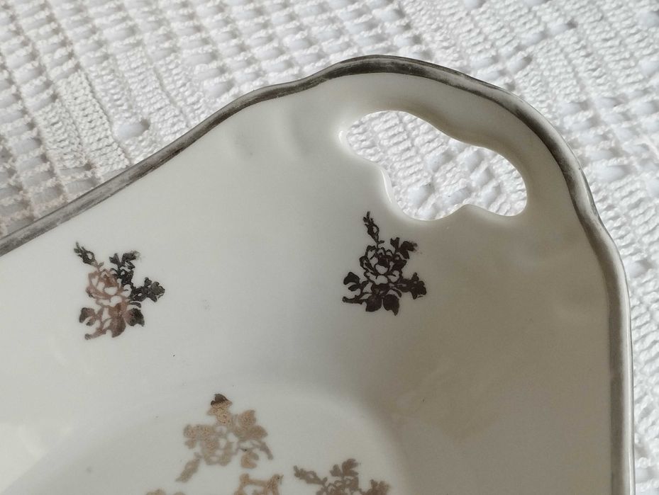 Stara porcelanowa miska okolicznościowa