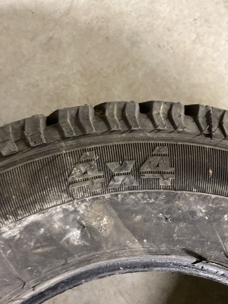 43. Opona terenowa equipe 4x4 215/80r16 jedna sztuka wysylam