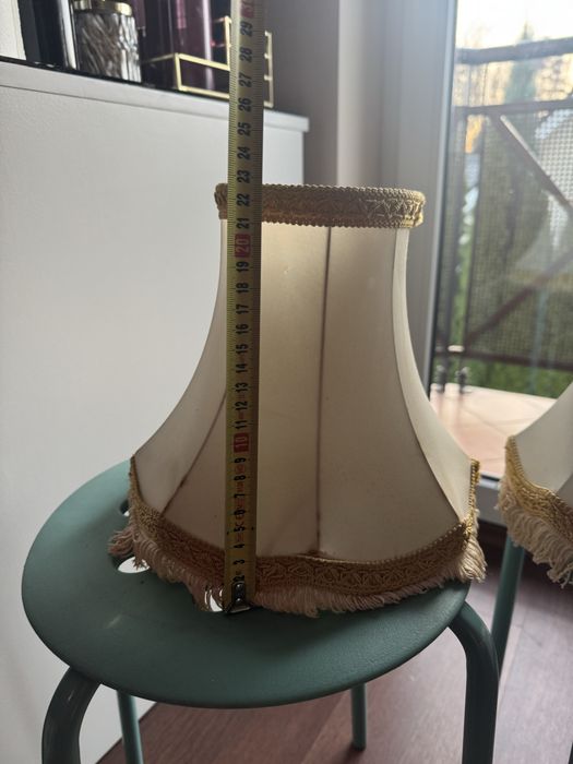 Abażury w stylu klasycznym – komplet 2 sztuki