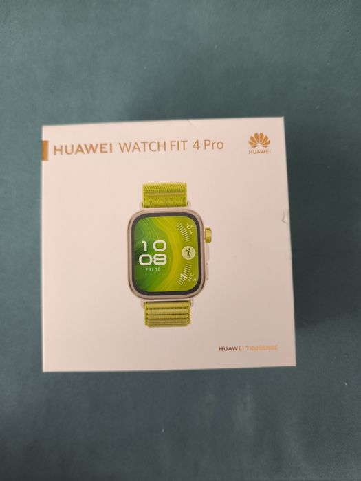 Huawei Fit 4 Pro zielony zegarek smartwatch