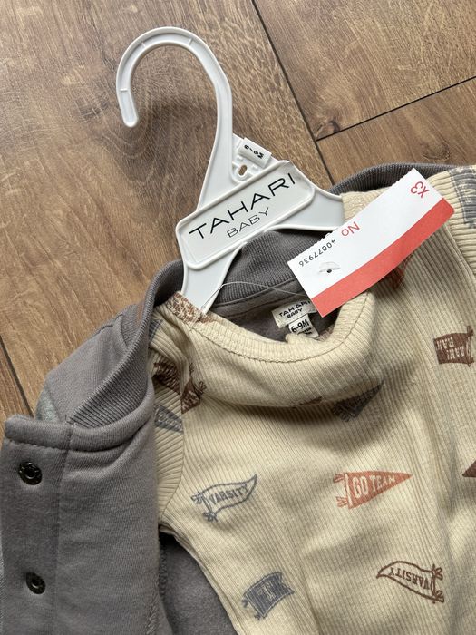 Tahari ocieplany dres dla chłopca 68/74