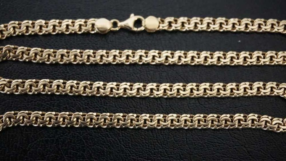 Złoty Łańcuszek Garibaldi - ŁAŃCUCH GALIBARDI SOCZEWKA - 20G