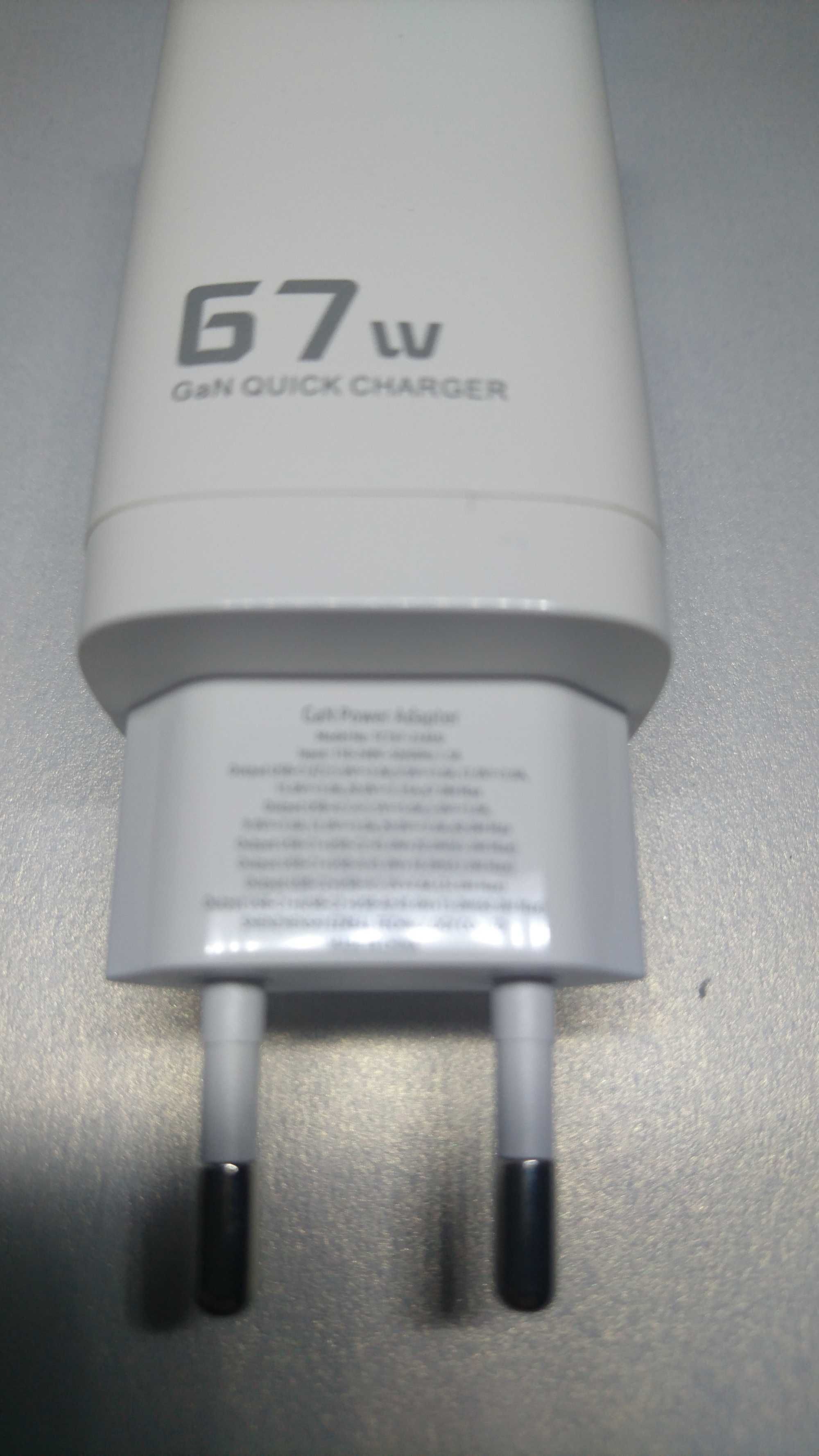 Toocki 67W GaN USB зарядний пристрій, швидка зарядка 4.0