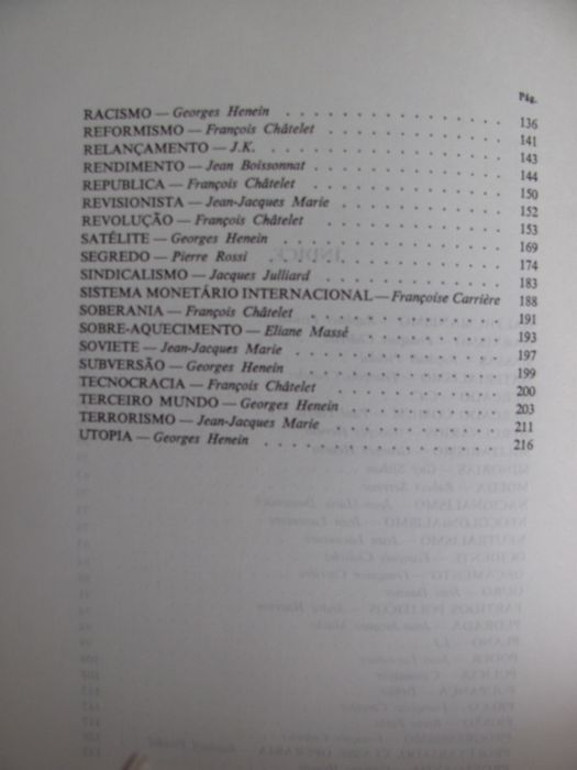 Pequena Enciclopédia Política (II) de J. Lacouture