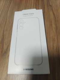 Etui plecki case oryginalne Samsung A14 lub A14 5G przeźroczyste nowe
