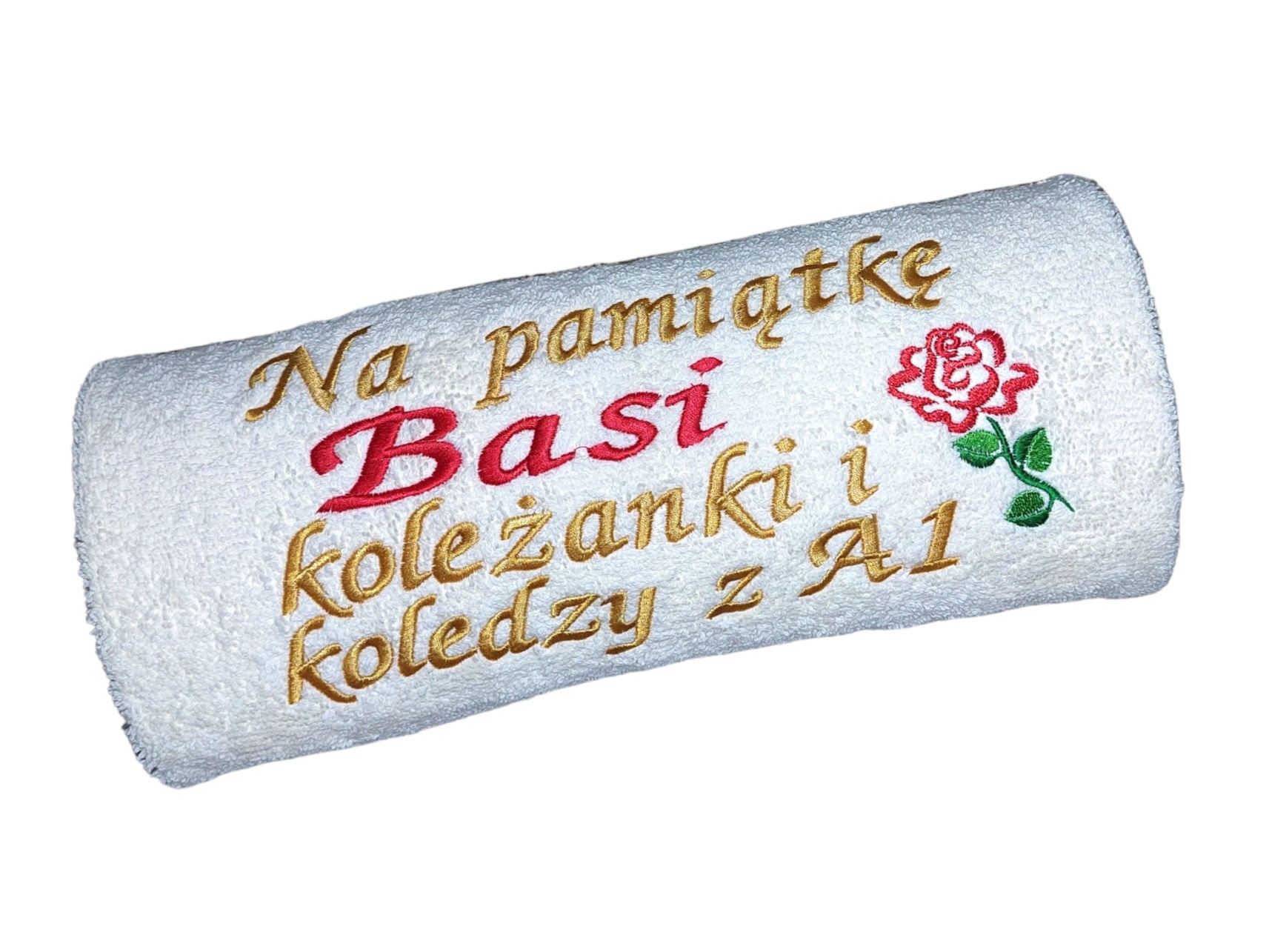 Ręcznik 70/140cm z personalizacją, prezent Twój haft