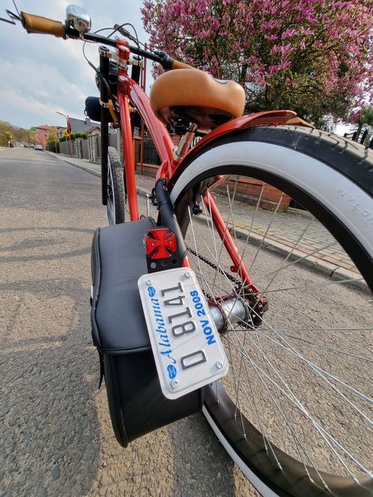 Rower chopper, custom, cruiser