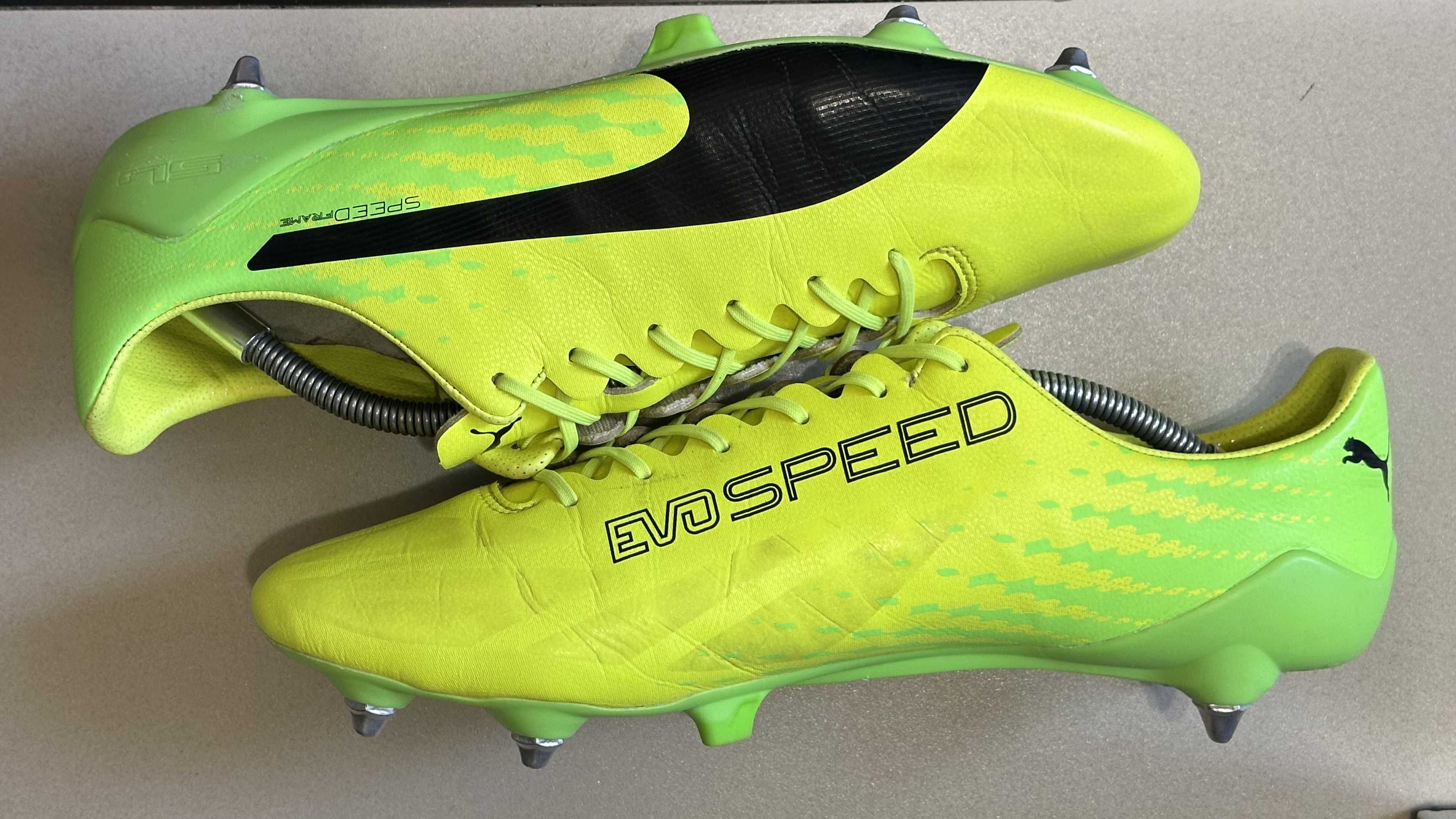 Профи Бутсы Puma EvoSpeed 17 SL-S SG размер EUR-46/44,5-30,0 см.