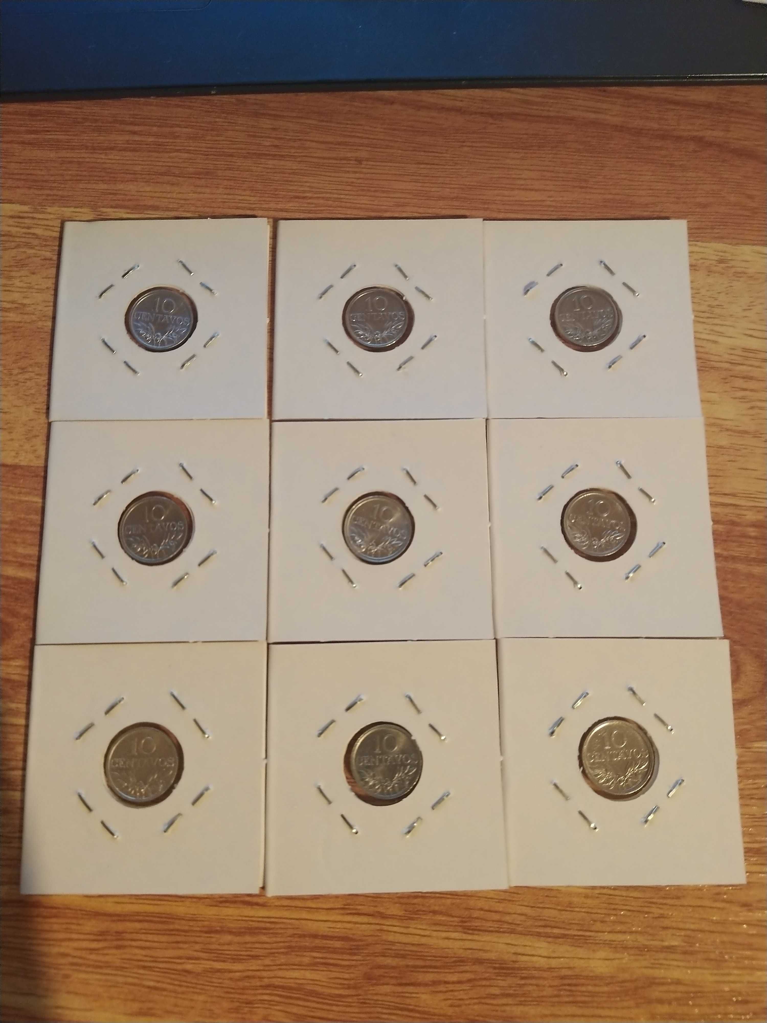 moedas 10 Centavos em aluminio