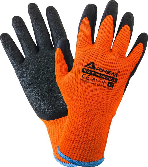 Rękawiczki zimowe robocze ocieplane Hot Winter r.10
