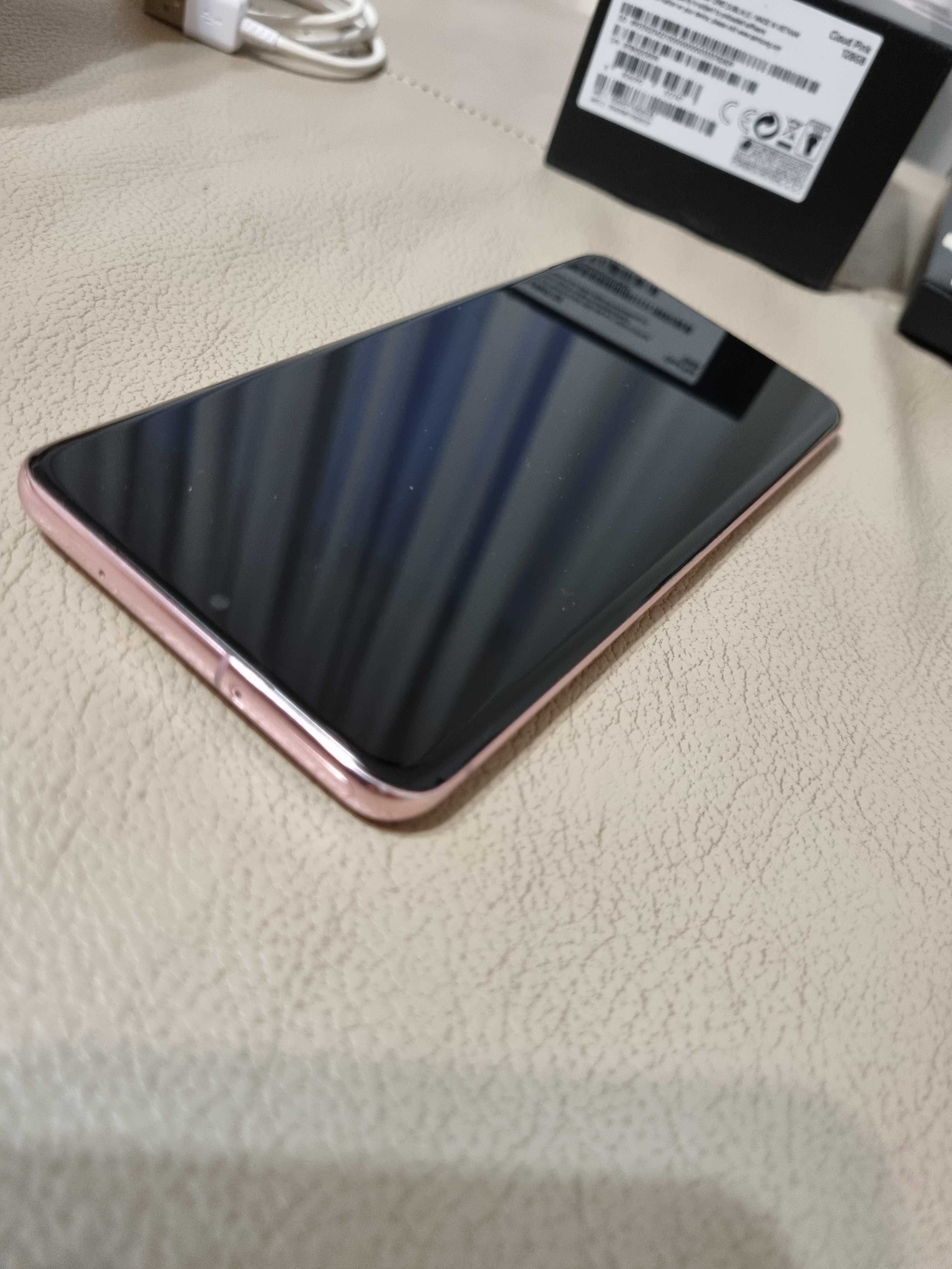 Samsung Galaxy S20 PINK Różowy stan BDB dla kobiety 2x etui
