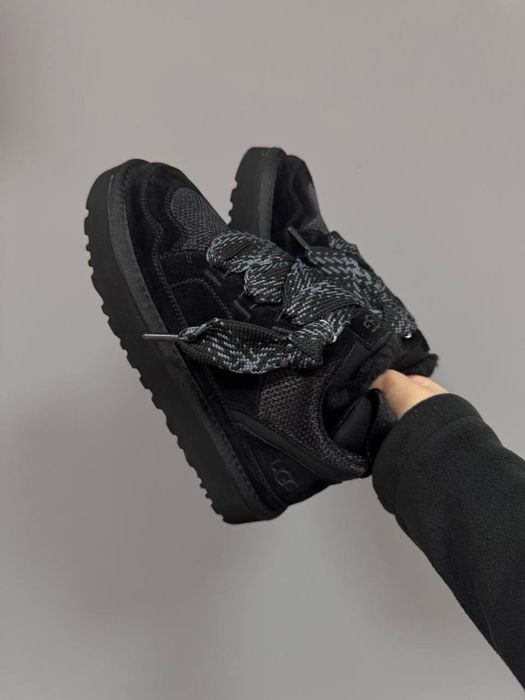 + Додаткові шнурки ‼️ Зимові снікерси UGG LOWMEL SNEAKERS BLACK