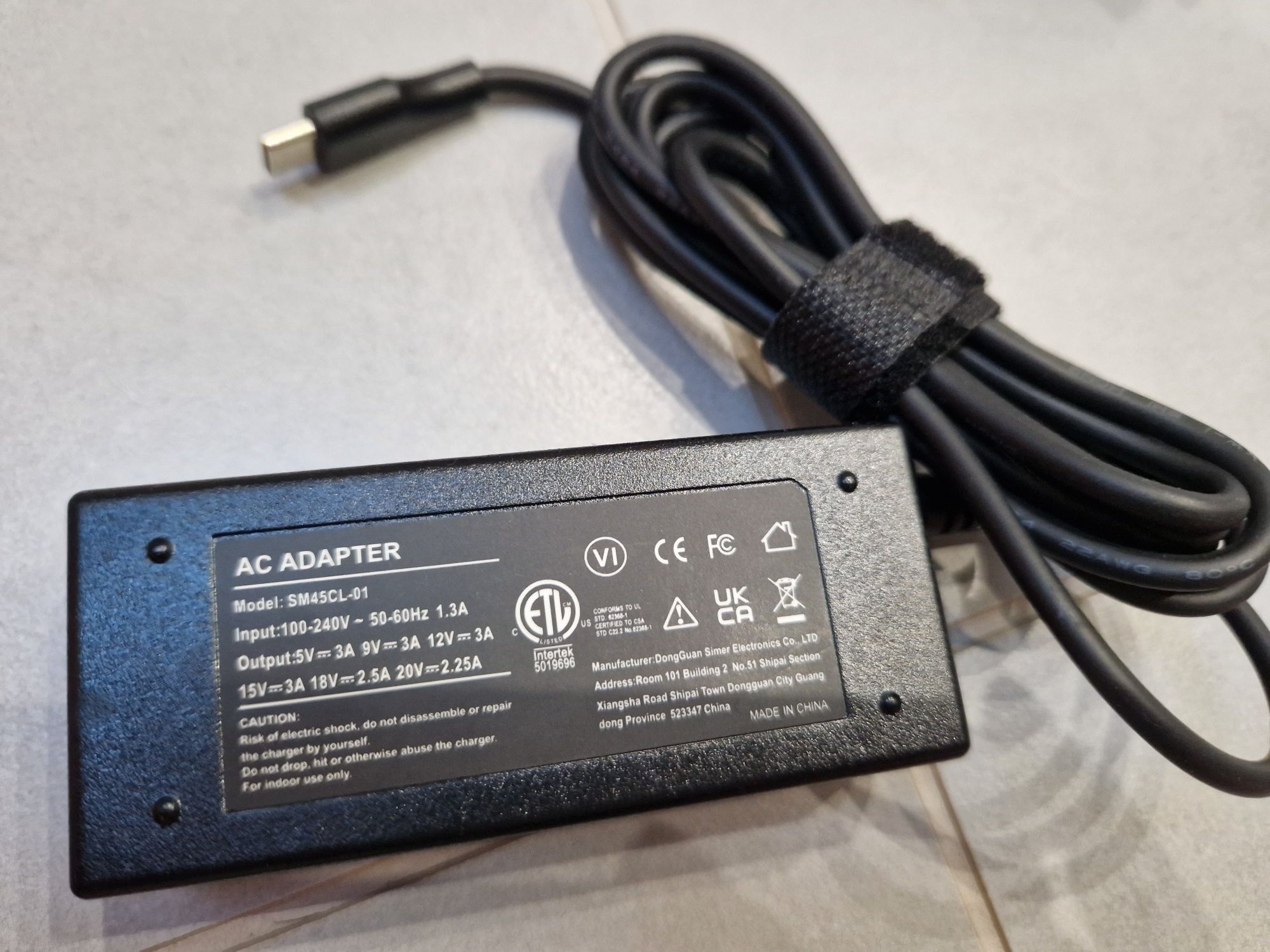 Zasilacz do laptopa Taexcy usb-c