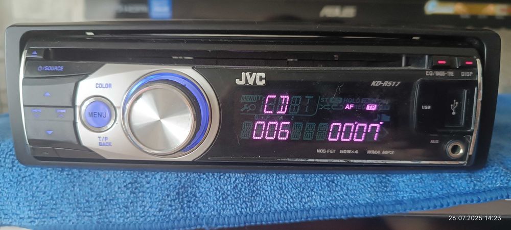 Магнитола Jvc kd-r517r