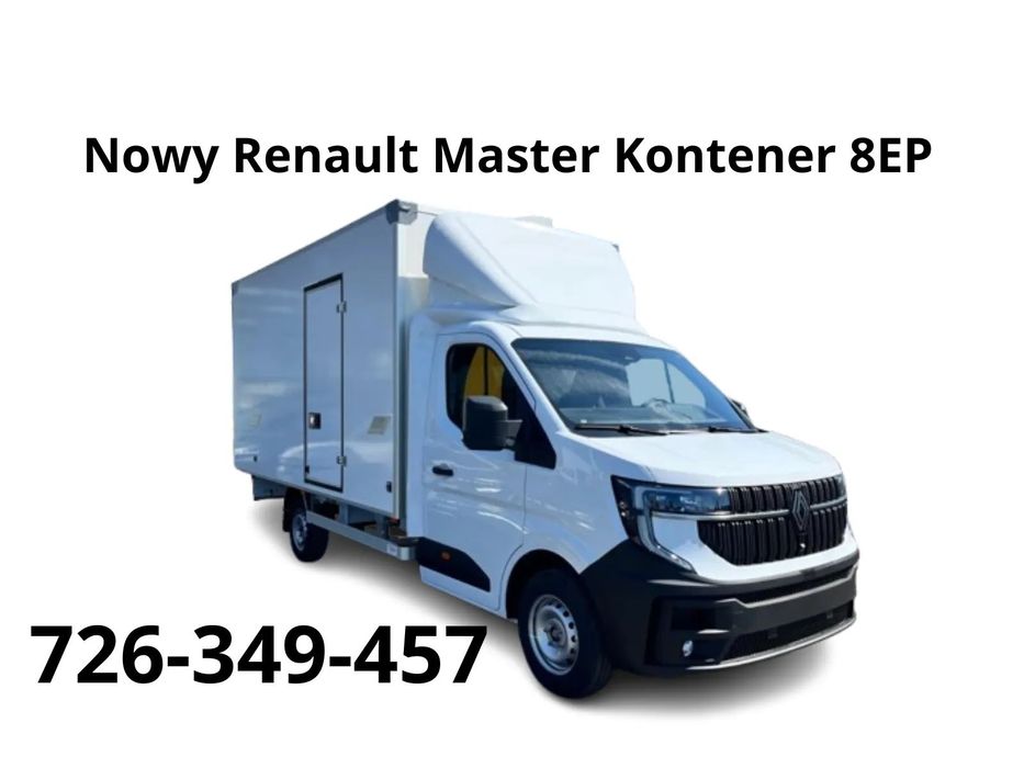 Renault Master Kontener 170KM - Zadzwoń 726-349-457  726-349-457 Kontener 8EP