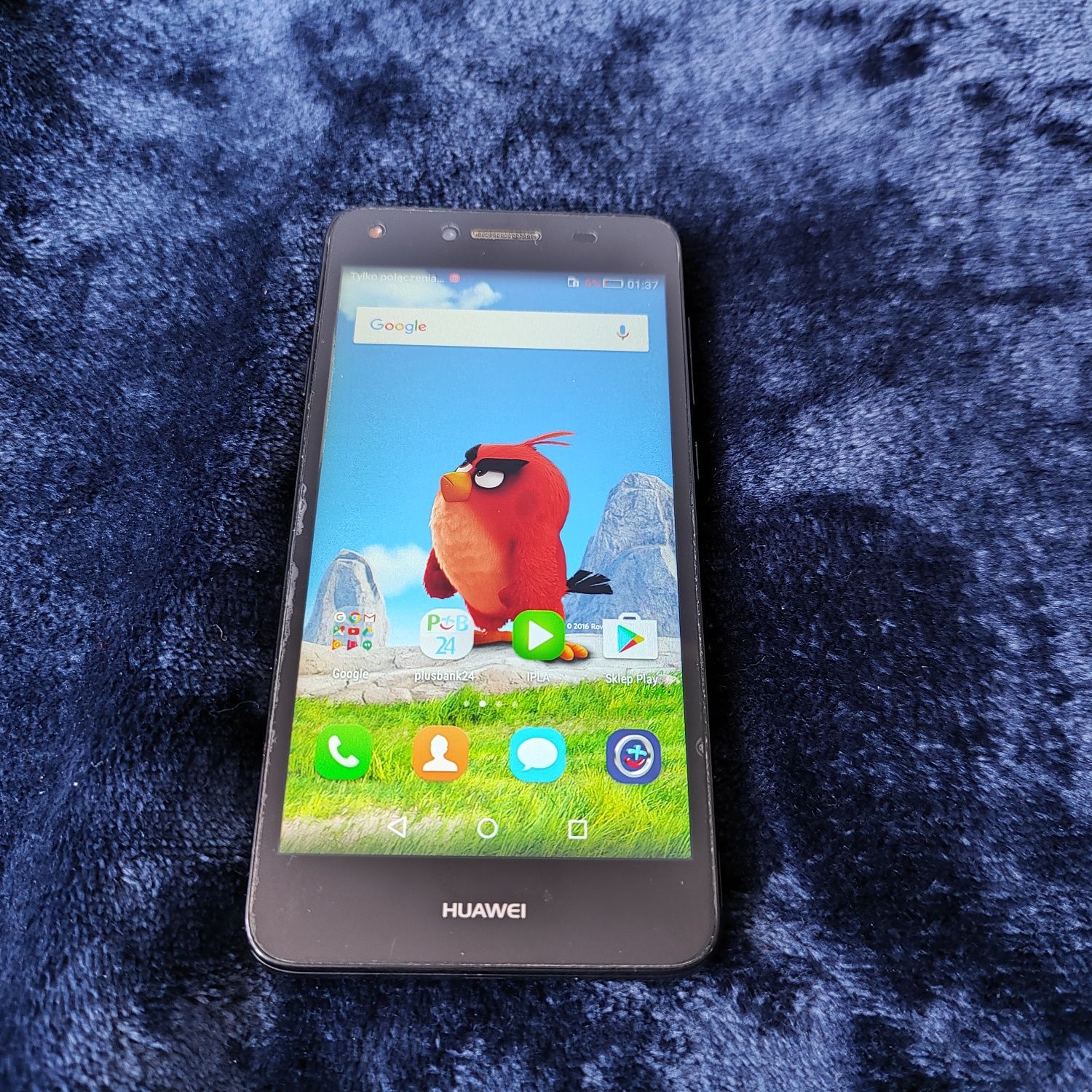 Smartfon Huawei Y5II + pudełko instrukcja