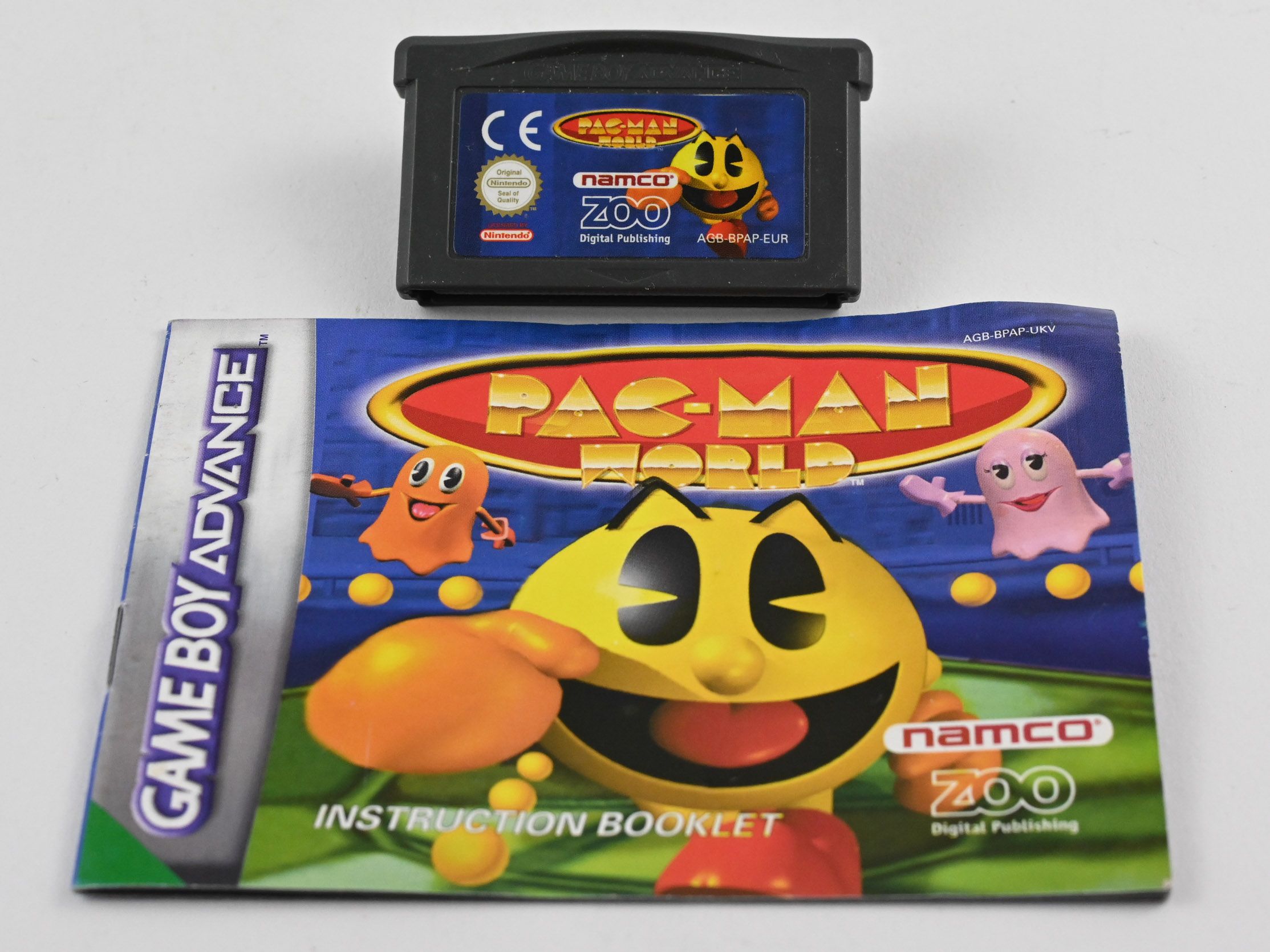 NINTENDO - Game Boy Advance - Gra Pac-Man World + Intrukcja