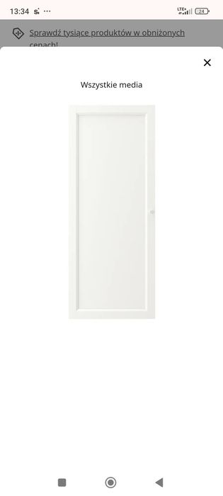 Dzwi do szafki Ikea oxberg 40x97
