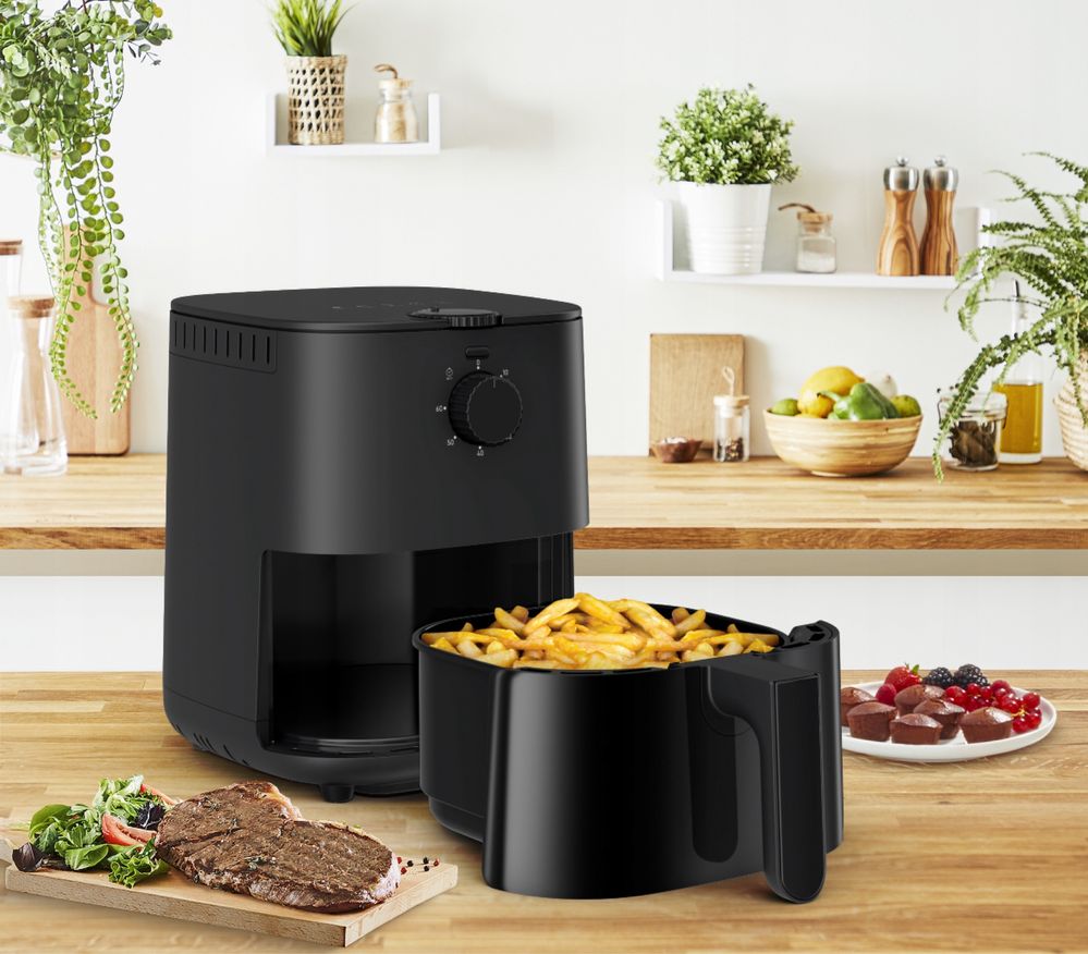 Frytkownica Beztłuszczowa TEFAL do Smażenia Pieczenia PRZEPISY Prezent