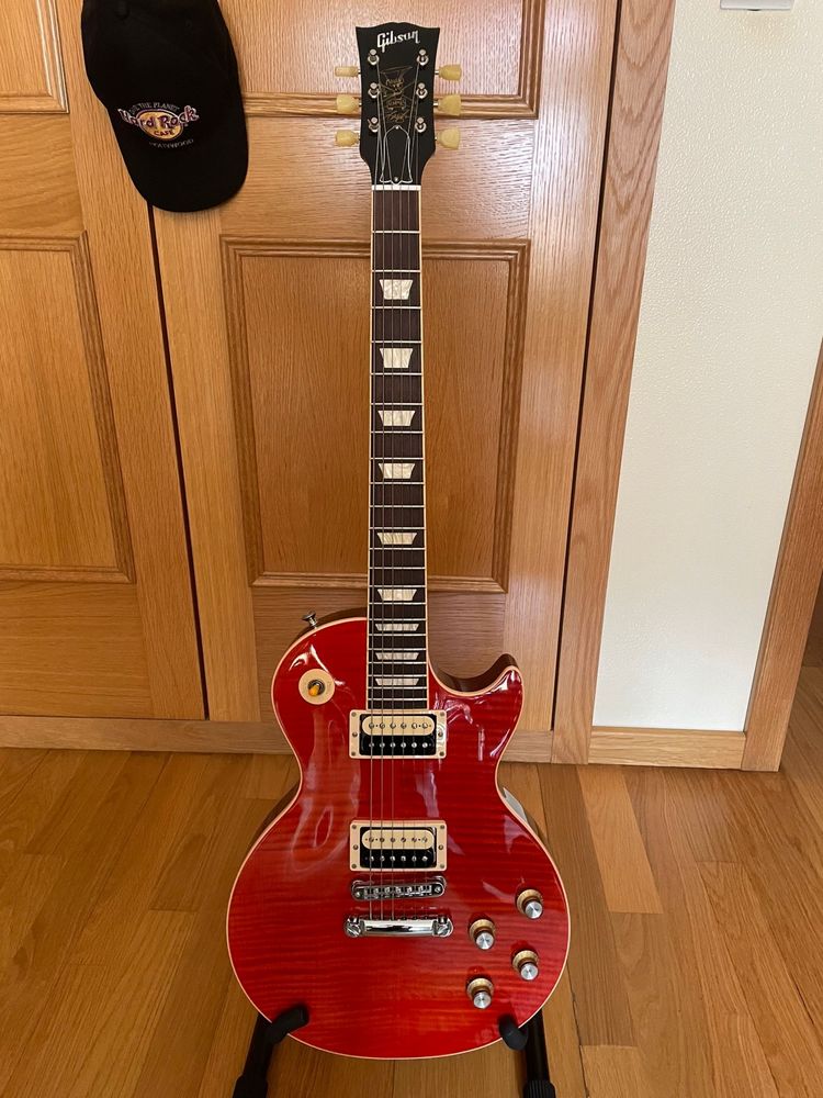 Gibson Les Paul Vermillion Slash Signiture