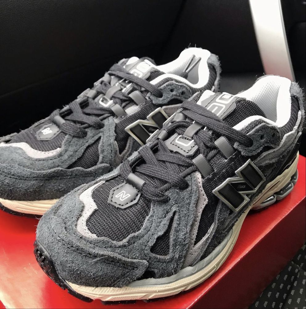 Чоловічі жіночі кросівки нюбеланс New balance 1906D grey black 36-44