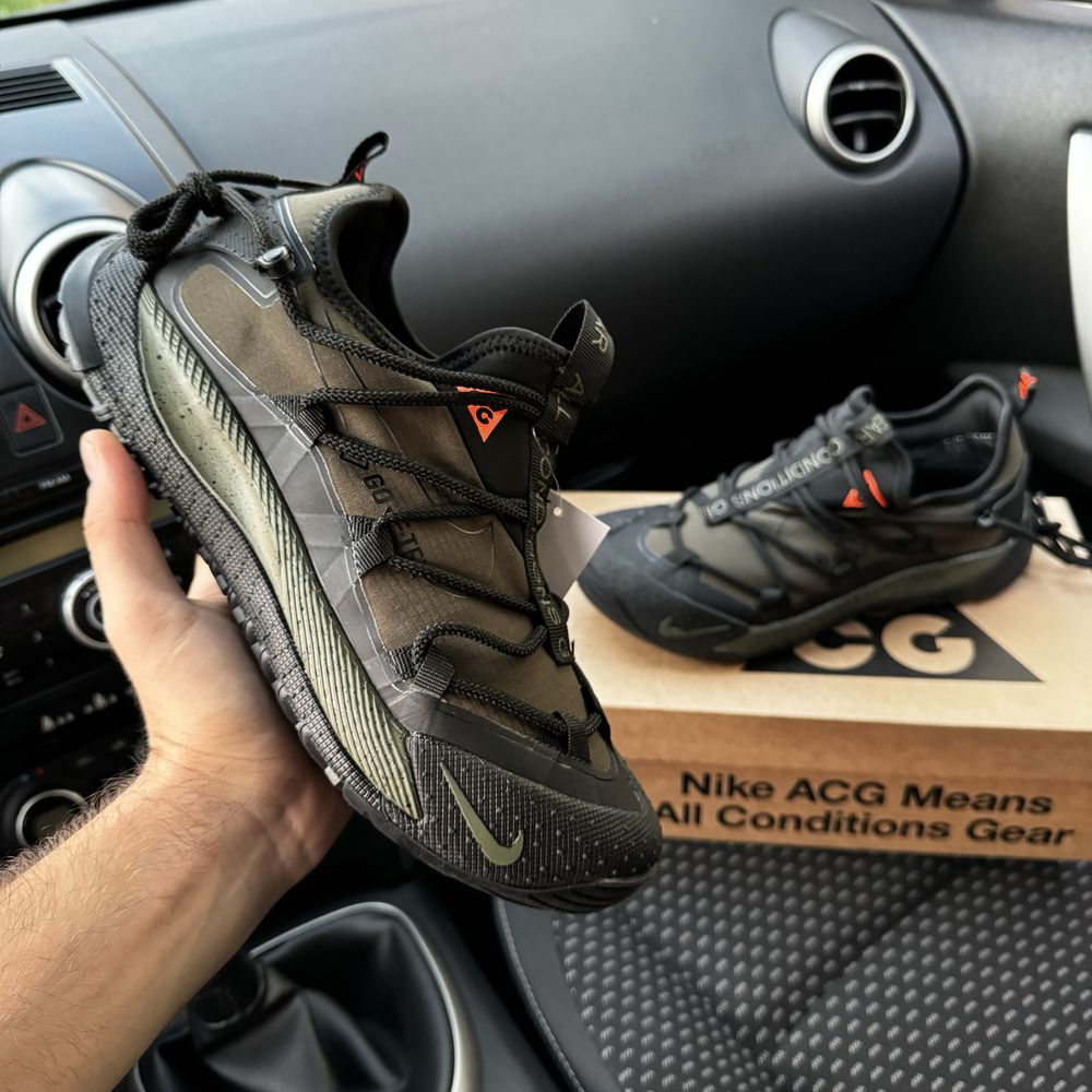 Чоловічі кросівки найк Nike ACG mountain fly brown Gore Tex водостійкі