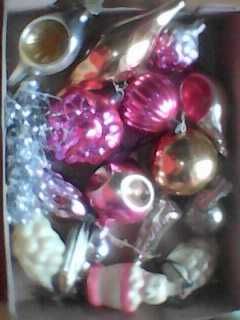 Старовинні іграшки  ялинкові часів   СРСР  (ціна за набір)