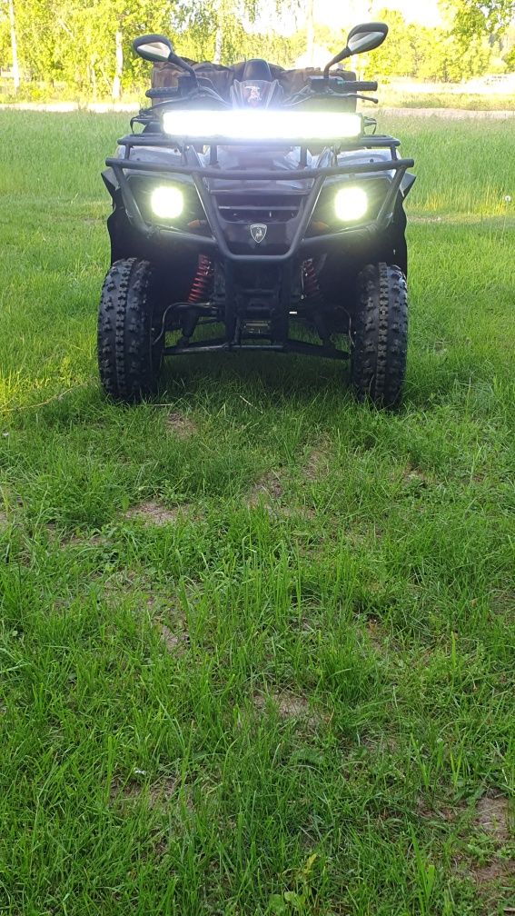 Quad 300 Dinli,  nowe opony i napęd świeży
