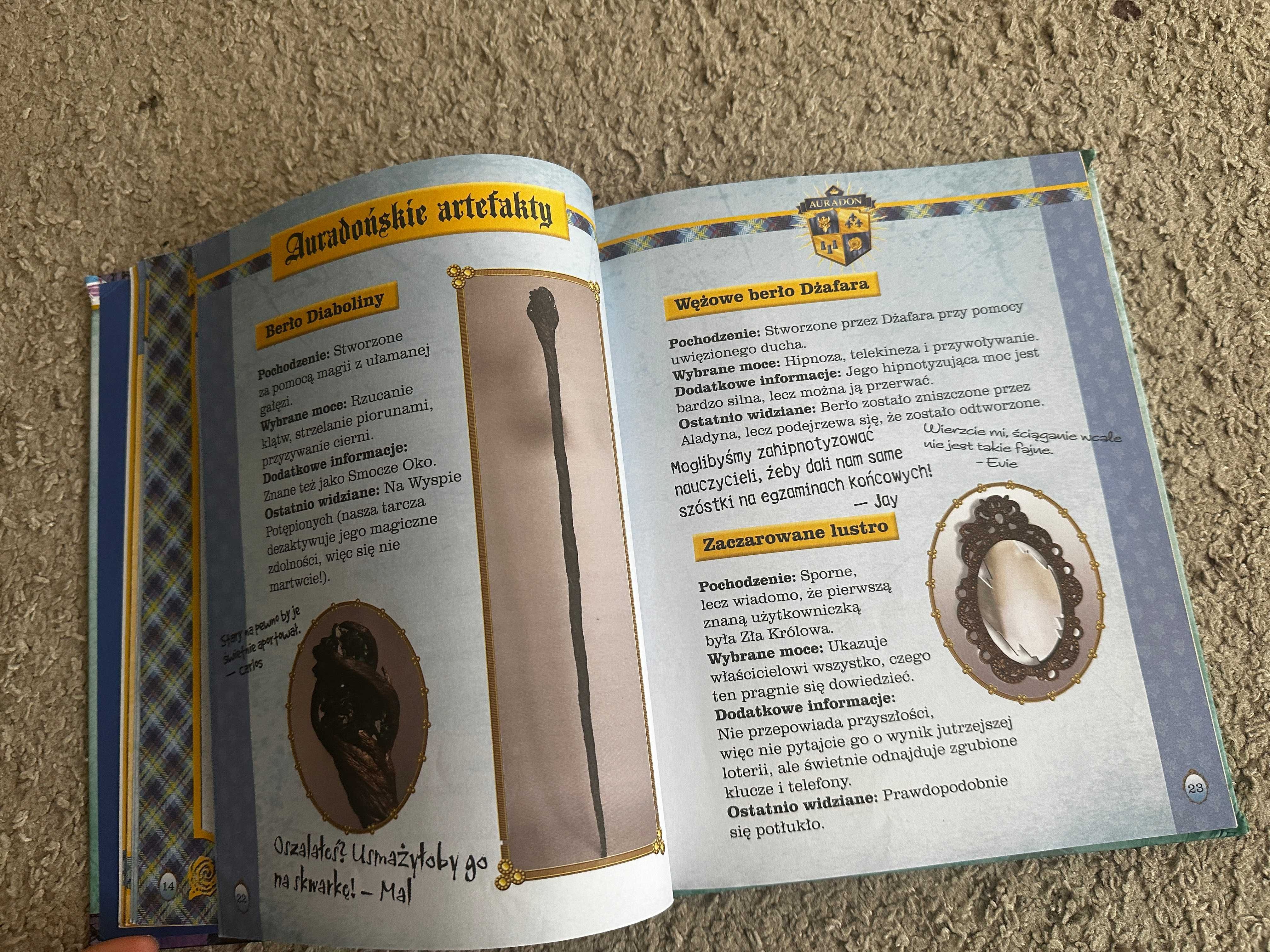 Książka Sekrety liceum w Auradonie dla młodzieży