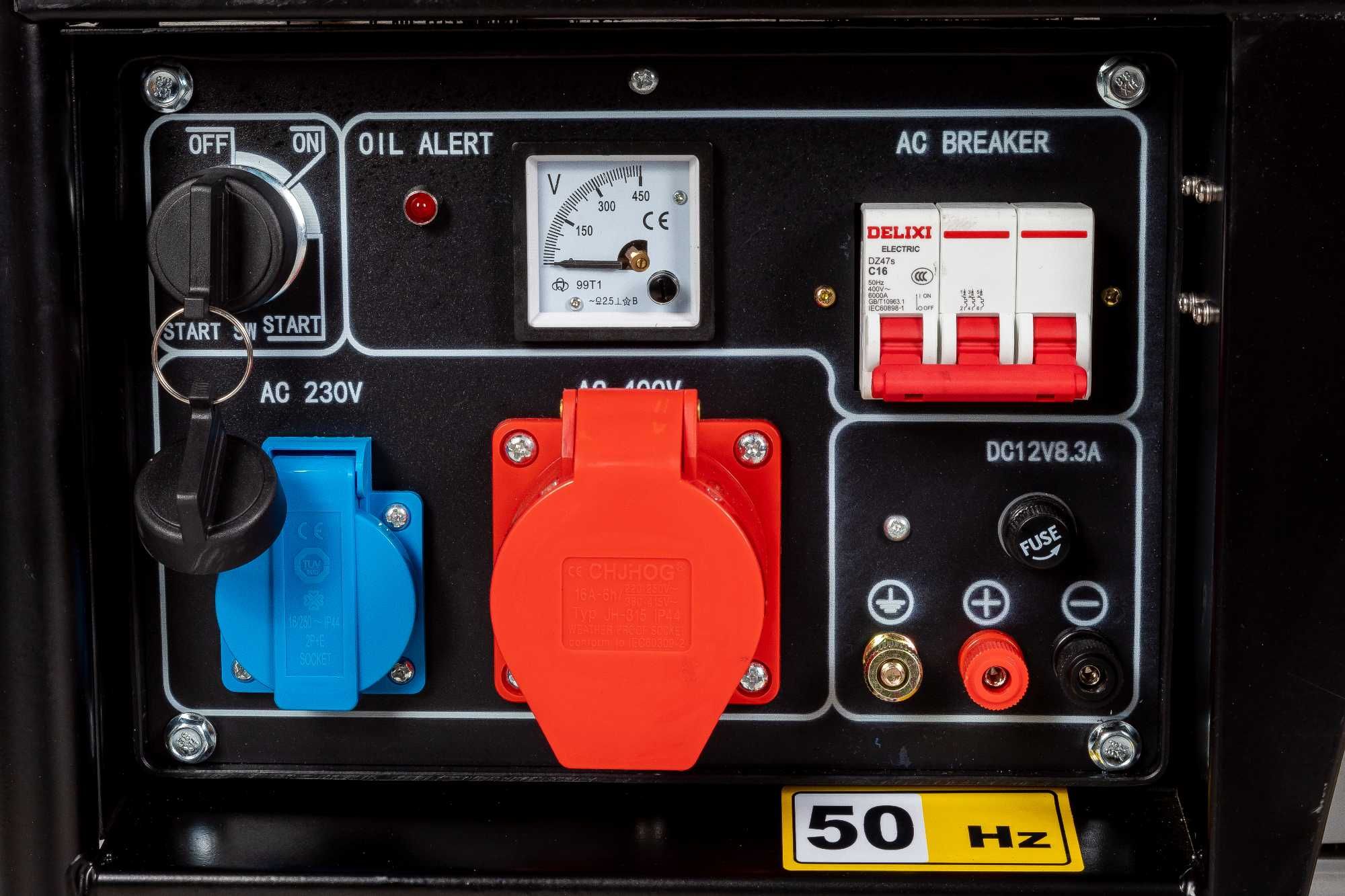 Agregat prądotwórczy generator HDM 4000 DIESEL 6KM rozrusznik ON 3000W